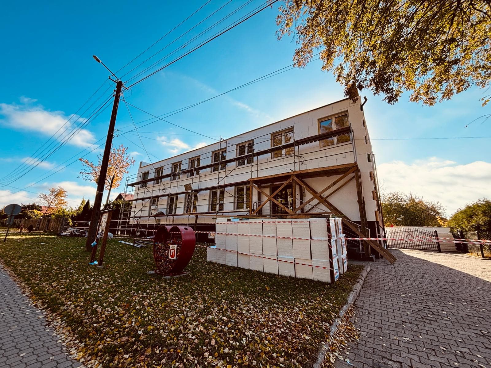 Budowa domu w Łomży — QR BUD realizacja